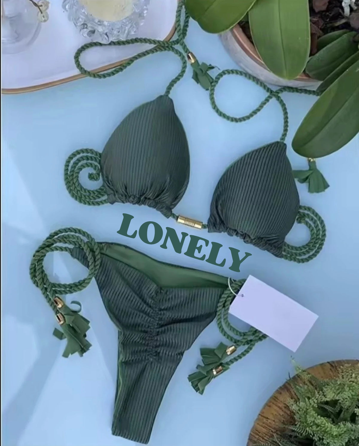 THE LONELY SCULPT BIKINI FOR SUMMER